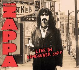 Live In Vancouver 1975 di Frank Zappa - CD