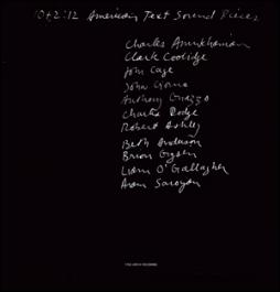 10+2:12 American Texts Sound Pieces di Vari - LP