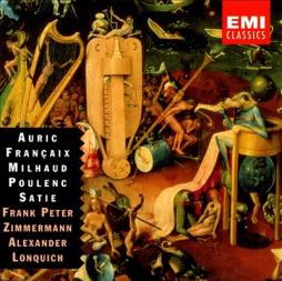 Opere Per Violino E Pianoforte (Georges Auric; Jean Francaix; Erik Satie; Darius Milhaud; Francis Poulenc) di AA.VV. (Compositori) - LP