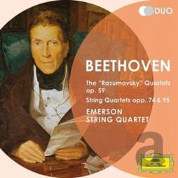 Razumovsky Quartets Op. 59 - String Quartets 74, 95 (Emerson String Quartet) di Beethoven Ludwig Van (1770-1827) - CD