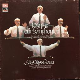 4 Sinfonie (Boult) di Brahms Johannes (1833-1897) - LP