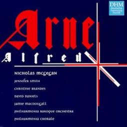 Alfred (McGegan) di Arne Thomas Augustine (1710-1778) - LP