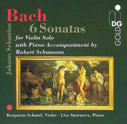Sonate Per Violino BWV 1001-1006 di Bach Johann Sebastian (1685-1750) - CD