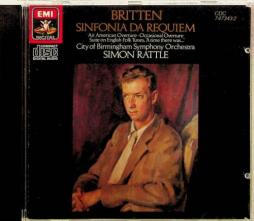 Sinfonia Da Requiem (Rattle) di Britten Benjamin (1913-1976) - CD
