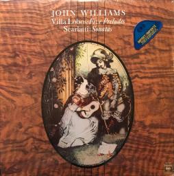 Five Preludes (Villa-Lobos) - Sonatas (Scarlatti) di Williams John (chitarra) - LP