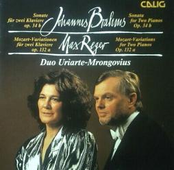 Sonata Per Due Pianoforti Op. 34b di Brahms Johannes (1833-1897) - CD
