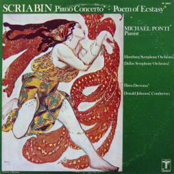 Concerto Per Pianoforte In Fa Diesis Min. - Poema Dell'estasi (Johanos) di Scriabin Alexander (1872-1915) - LP