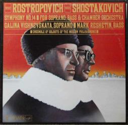Sinfonia 14 (Rostropovich) di Shostakovich Dmitri (1906-1975) - LP