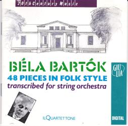 48 Brani In Stile Popolare  di Bartok Bela (1881-1945) - CD