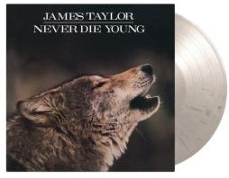 Never Die Young - Limited 180-Gram White & Black Marble Colored Vinyl  di James Taylor - LP