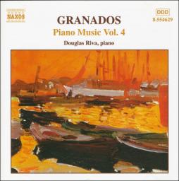 Piano Music Vol. 4 di Granados Enrique (1867 - 1916) - CD