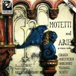 Motetti E Arie A Voce Sola di Grandi Alessandro (1586 - 1630) - CD
