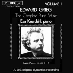 The Complete Piano Music Vol. 1: Lyric Pieces, Books 1 - 4 di Grieg Edvard (1843-1907) - CD