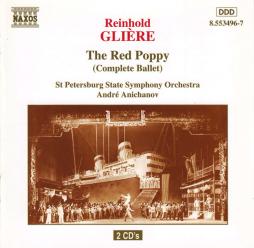 The Red Poppy (Complete Ballet) di Glière Reinhold - CD