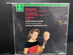 Concerti Per Violino (Mutter) di Glazunov Alexander Konstantinovich (1865 - 1936) - CD