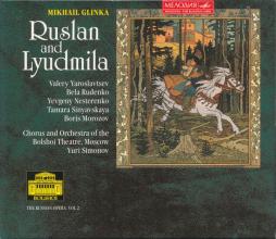 Ruslan And Lyudmila di Glinka Mikhail (1804 - 1857) - CD