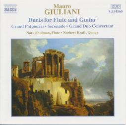 Duets For Flute And Guitar di Giuliani Mauro (1781 - 1829) - CD