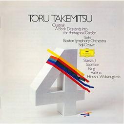 Quatrain - A Flock Descends Into The Pentagonal Garden - Tashi (Ozawa) di Takemitsu Toru (1930-1996) - CD
