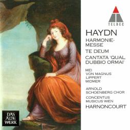 Harmonie-Messe/ Te Deum/ Cantata Qual Dubbio Ormai di Haydn Franz Joseph (1732-1809) - CD