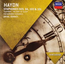 Symphonies N. 94, 100 & 101 di Haydn Franz Joseph (1732-1809) - CD