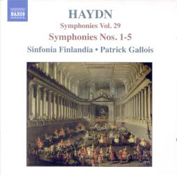 Sinfonie N. 1 - 5 (Gallois) di Haydn Franz Joseph (1732-1809) - CD