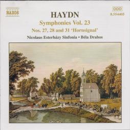 Sinfonie N.27, 28 & 31 (Drahos) di Haydn Franz Joseph (1732-1809) - CD