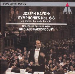 Sinfonie N. 6, 7 & 8 (Harnoncourt) di Haydn Franz Joseph (1732-1809) - CD