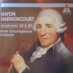 Sinfonie N. 98 & 99 (Harnoncourt) di Haydn Franz Joseph (1732-1809) - CD