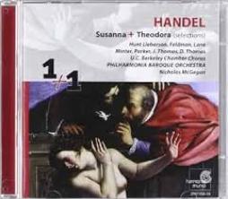 Susanna + Theodora (Selections) (McGegan) di Handel George Frideric (1685-1759) - CD