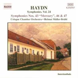 Sinfonie N. 43, 46 & 47 (Muller-Bruhl) di Haydn Franz Joseph (1732-1809) - CD