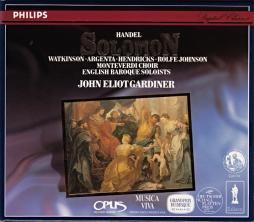 Solomon (Gardiner) di Handel George Frideric (1685-1759) - CD