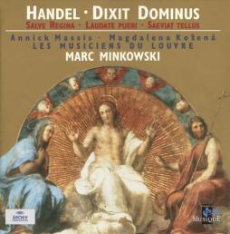 Dixit Dominus (Minkowski) di Handel George Frideric (1685-1759) - CD