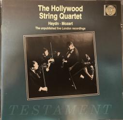 Haydn - Mozart: The Unpublished Live London Recordings di The Hollywood String Quartet - CD