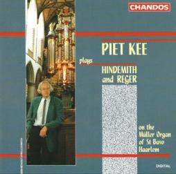 Piet Kee Plays Hindemith And Reger di Hindemith Paul (1895-1963) - CD