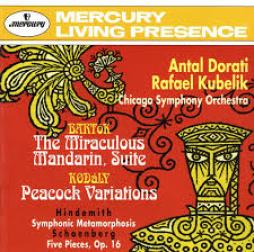 Symphonic Metamorphosis (Dorati-Kubelik) di Hindemith Paul (1895-1963) - CD