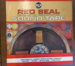 Red Seal Magnetic Recording Sound Tape di Bobine Magnetiche Per Registratori A Nastro - bobina