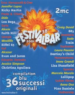 38° Festivalbar 2001 - Compilation Blu di Various - musicasset