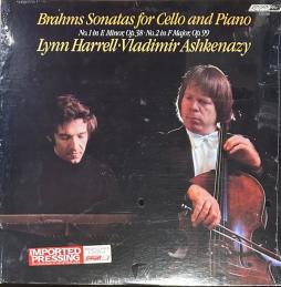 Sonate Per Violoncello E Pianoforte 1-2 (Ashkenazy E Harrell) di Brahms Johannes (1833-1897) - LP