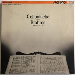 Sinfonie 1-4 (Celibidache) di Brahms Johannes (1833-1897) - CD