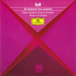 De Temporum Fine Comoedia (Karajan) di Orff Carl (1895-1982) - CD