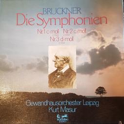 Sinfonie 1-3 (Masur) di Bruckner Anton (1824-1896) - LP