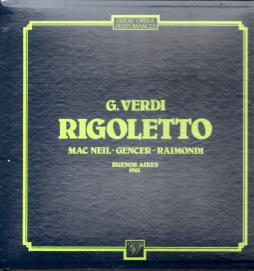 Rigoletto (Mac Neil, Gencer; 1961) di Verdi Giuseppe (1813-1901) - CD