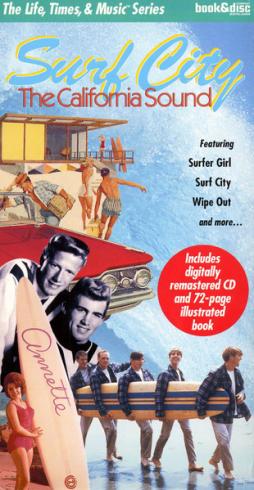 Surf City - The California Sound di Various - CD+Libro