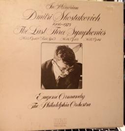 Sinfonie 13-15 (Ormandy) In Memoriam Dmitri Shostakovich di Shostakovich Dmitri (1906-1975) - CD
