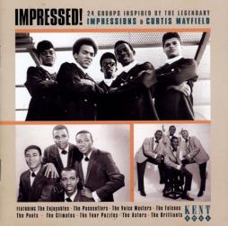 Impressed! (24 Groups Inspired By The Legendary Impressions & Curtis Mayfield) di Various - CD