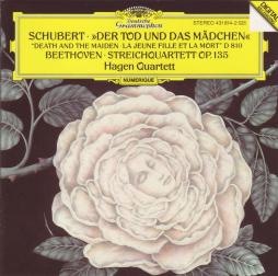 DER TOD UND DAS MADCHEN DEATH AND THE MAIDEN LA JEUNE FILLE ET LA MORT D 810 STREICHQUARTET di Schubert Franz (1797-1828)