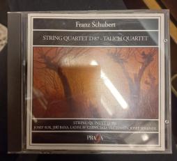 STRING QUARTET D87 TALICH QUARTET di Schubert Franz (1797-1828)