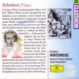 Winterreise di Schubert Franz (1797-1828) - CD