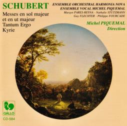 Messes En Sol Majeur Et En Ut Majeur,Tantum Ergo Kyrie di Schubert Franz (1797-1828) - CD