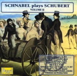 Artur Schnabel Plays Schubert Volume II di Schubert Franz (1797-1828) - cd